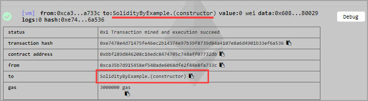Remix Contract Deployment